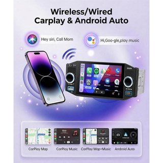 Radio coche 1 DIN Carplay Camara NUEVO
