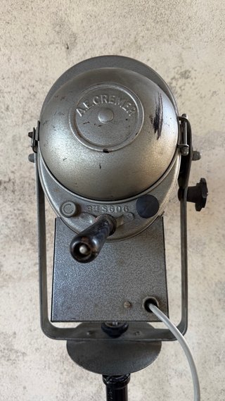 Lámpara Teatro A.E Cremer 1950 Metálica