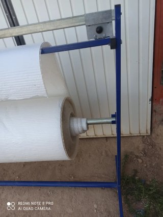 Soporte para rollos de plástico