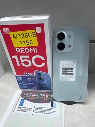 Xiaomi Redmi 15C 4/128GB Blu