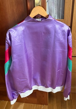 Chándal Morado Rayas Talla M