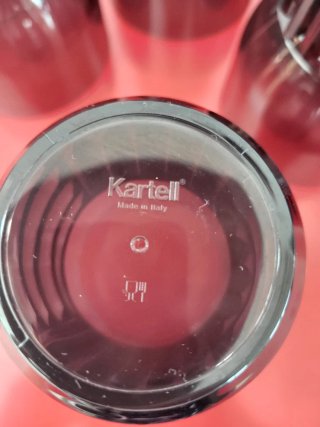 Set 6 Bicchieri Kartell Fumè