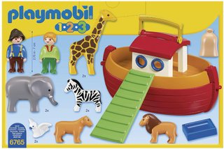 PLAYMOBIL 1.2.3 Arca de Noé Maletín 6765