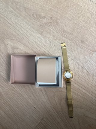 Reloj Parfois Dorado Malla Metálica