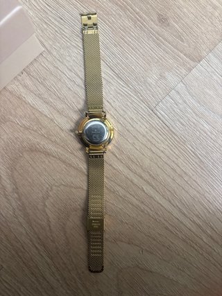 Reloj Parfois Dorado Malla Metálica