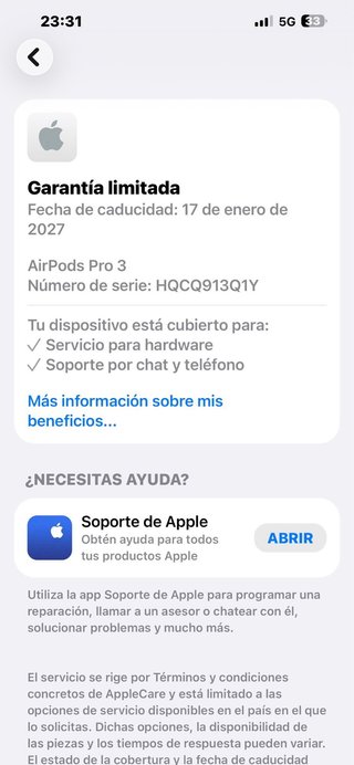 Airpods Pro 3ª Gen Blancos