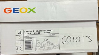 Zapatillas Geox J Aril Niña Talla 33