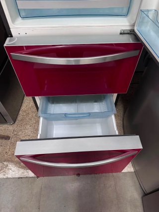 Nevera Combi Haier Roja con garantía transporte