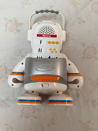 Juguete Educativo Playskool Alphie Robot Blanco