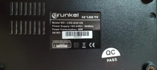 Televisión Grunkel 32 LED TV