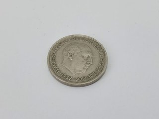 25 Pesetas 1957 Francisco Franco Caudillo