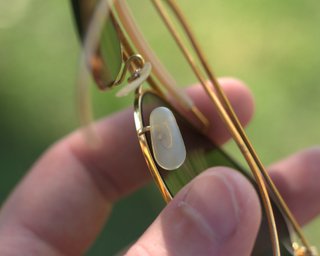Occhiali Ray-Ban Aviator B&L Vintage Oro Lenti Ver