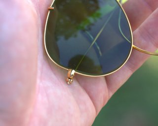 Occhiali Ray-Ban Aviator B&L Vintage Oro Lenti Ver