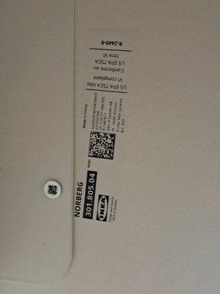 Mesa plegable Ikea Norberg
