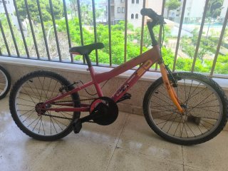 Bicicleta infantil Topbike roja