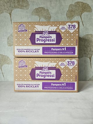756 Salviette Pampers Progressi