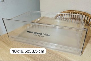 Cajón y estante nevera