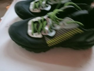 Zapatillas Nike Talla 42 Negras y Plateadas