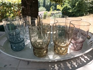 Set 11 Bicchieri Guzzini Colorati