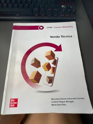 Libro Venda Tècnica CFGM Comerç i Màrqueting