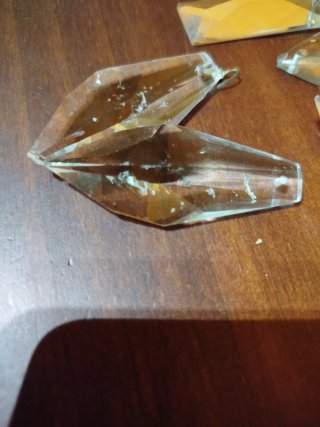 Cristales para lámpara y manualidades