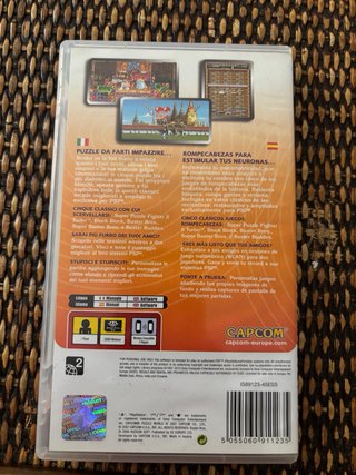 PSP Capcom Puzzle World
