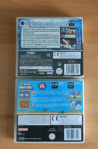 Juegos Nintendo DS: Smackdown vs Raw 2008 y Mario