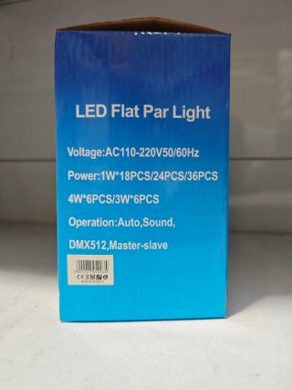 Luci LED PAR per feste e DJ
