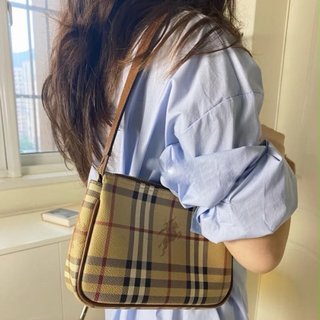 Borsa Burberry a tracolla tartan