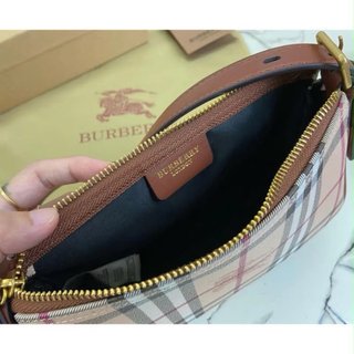 Borsa Burberry a tracolla tartan