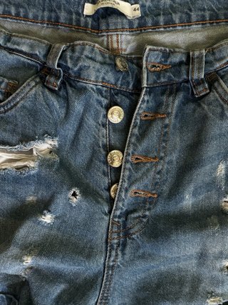 Shorts strappati Piazza Italia taglia 44