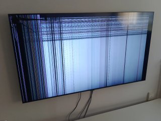 Samsung QE55Q80BAT QLED 55 Pantalla Rota