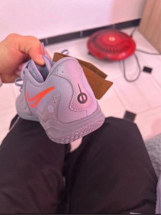Zapatillas Fútbol Sala Nike Moradas Naranja