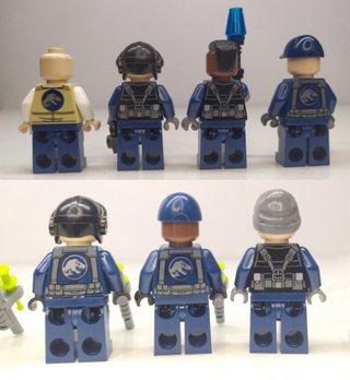 Lote Minifiguras LEGO Jurassic World (LEED TODO)