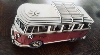 Maqueta Furgoneta Madera VW T1