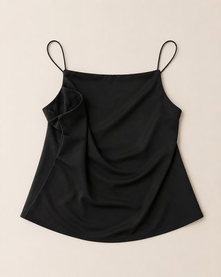 Top negro tirantes talla 44