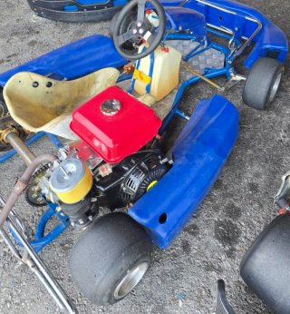 Kart de Competición Azul Gold Kart