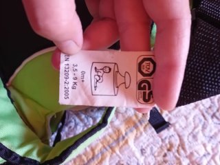 Mochila Portabebés Ergonómica Verde