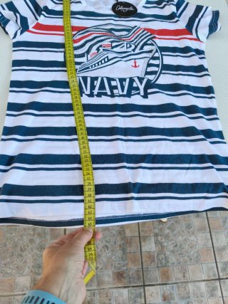 Camiseta Navy Rayas