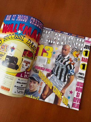 Rivista Juventus Stelle Bianconere N.1 Vintage