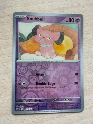 Snubull (Reverse) #087 Obsidian Flames - Pokémon