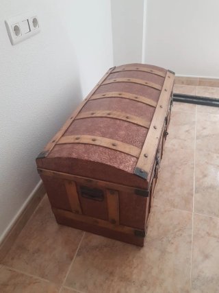 Baúl antiguo restaurado