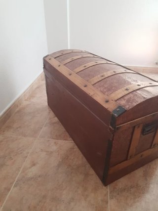 Baúl antiguo restaurado
