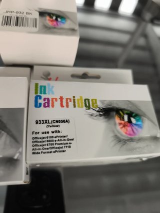 Cartuchos Tinta HP 932XL, 933 M, 933C, 932BK