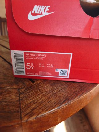 Zapatillas Nike Air Flight 89 Negras