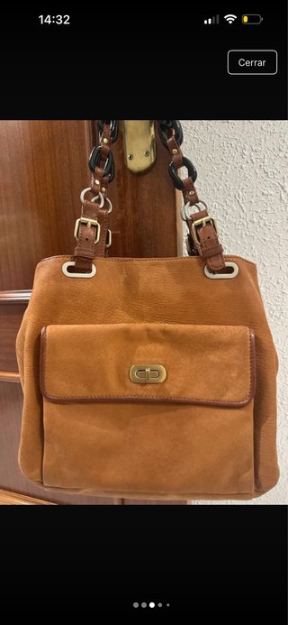 Bolso Gloria Ortiz piel marrón