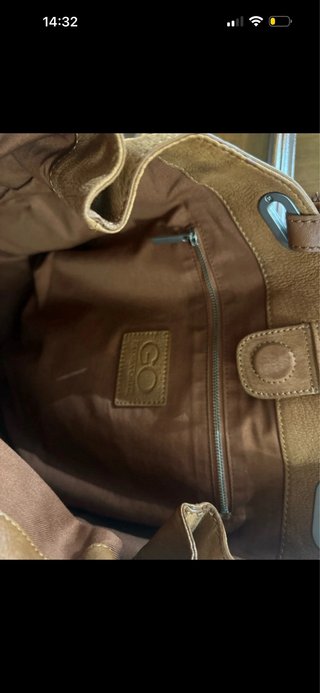 Bolso Gloria Ortiz piel marrón