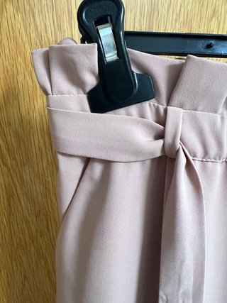 Pull&Bear Pantalón Rosa Talla S