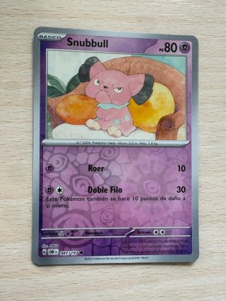 Snubull (Reverse) #87 Obsidian Flames - Pokémon