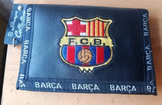 Cartera FC Barcelona Negra